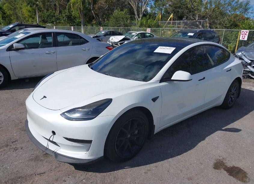 Photo 2 of 2021 Tesla Model 3 LONG RANGE DUAL MOTOR ALL-WHEEL DRIVE (VIN 5YJ3E1EB1MF978982)