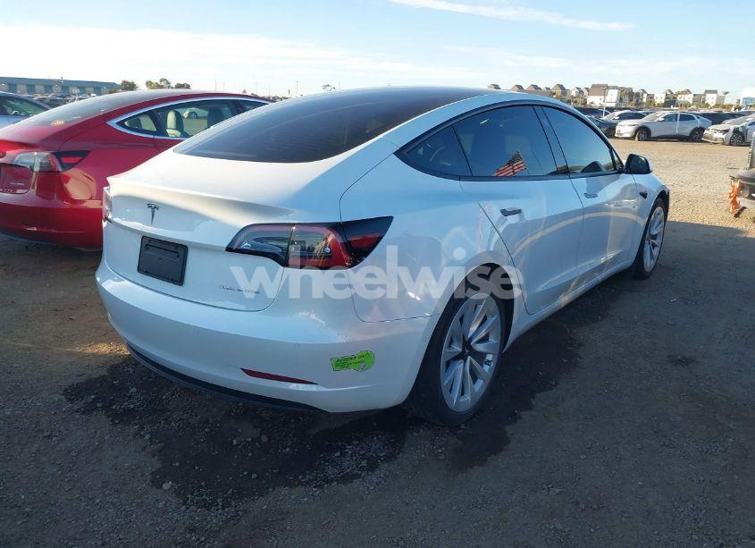 Photo 4 of 2022 Tesla Model 3 LONG RANGE DUAL MOTOR ALL-WHEEL DRIVE (VIN 5YJ3E1EB1NF137536)