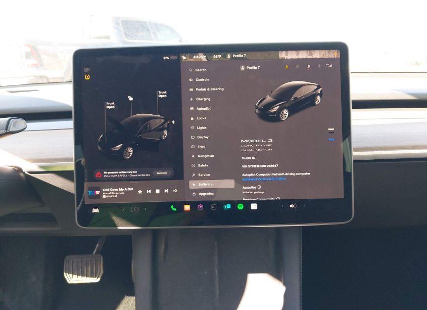 Photo 17 of 2022 Tesla Model 3 LONG RANGE DUAL MOTOR ALL-WHEEL DRIVE (VIN 5YJ3E1EB1NF258647)