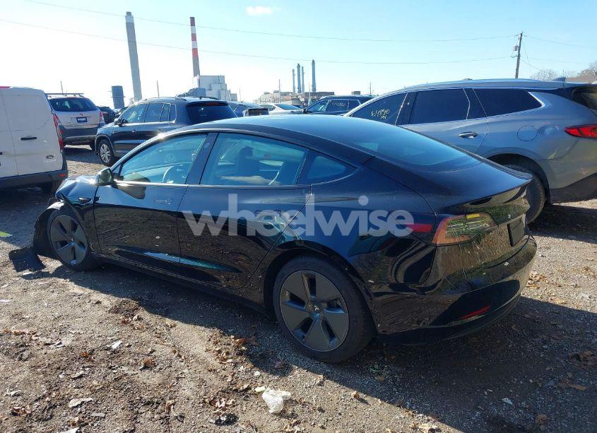 Photo 3 of 2022 Tesla Model 3 LONG RANGE DUAL MOTOR ALL-WHEEL DRIVE (VIN 5YJ3E1EB1NF260950)