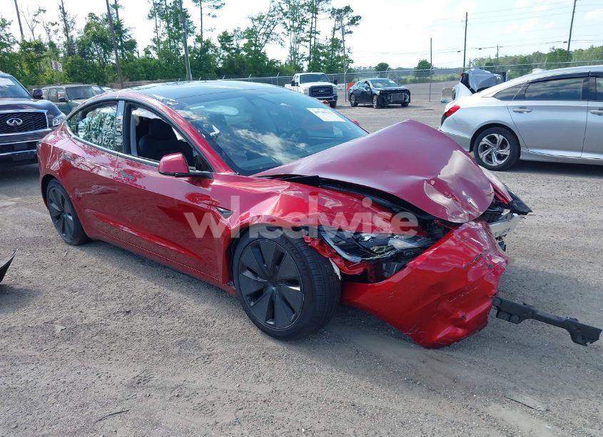 2024 Tesla Model 3 LONG RANGE DUAL MOTOR ALL-WHEEL DRIVE (VIN 5YJ3E1EB1RF768695) main photo