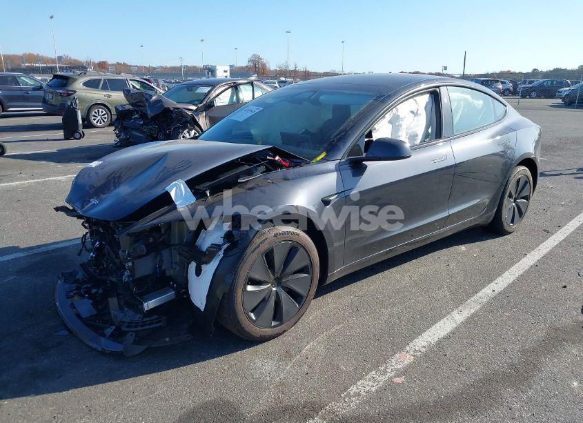 Photo 2 of 2024 Tesla Model 3 LONG RANGE DUAL MOTOR ALL-WHEEL DRIVE (VIN 5YJ3E1EB1RF787229)