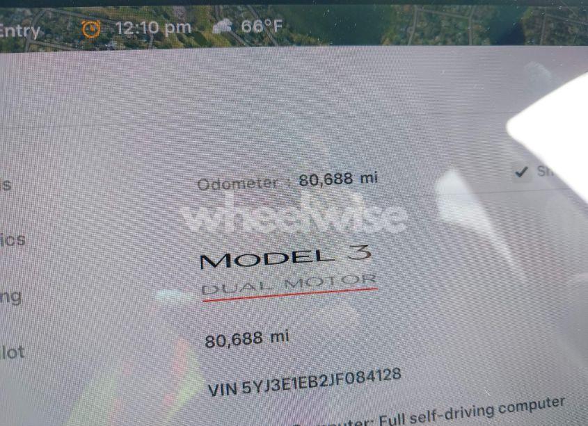 Photo 7 of 2018 Tesla Model 3 LONG RANGE/PERFORMANCE (VIN 5YJ3E1EB2JF084128)