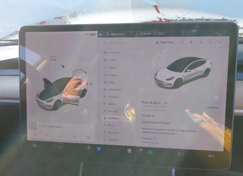 Photo 18 of 2020 Tesla Model 3 LONG RANGE DUAL MOTOR ALL-WHEEL DRIVE (VIN 5YJ3E1EB2LF711686)