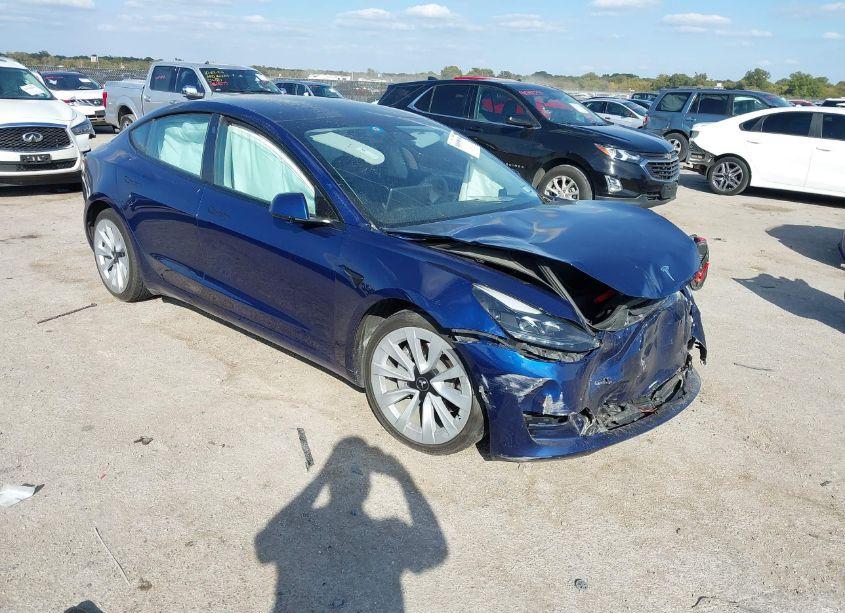 2021 Tesla Model 3 LONG RANGE DUAL MOTOR ALL-WHEEL DRIVE (VIN 5YJ3E1EB2MF064630) main photo