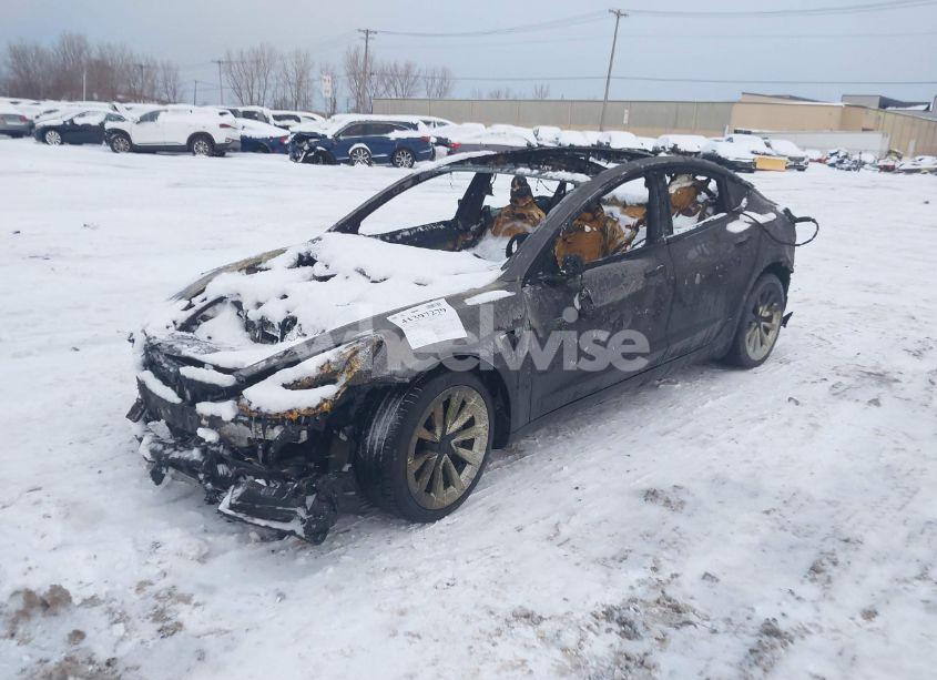 Photo 2 of 2021 Tesla Model 3 LONG RANGE DUAL MOTOR ALL-WHEEL DRIVE (VIN 5YJ3E1EB2MF925806)