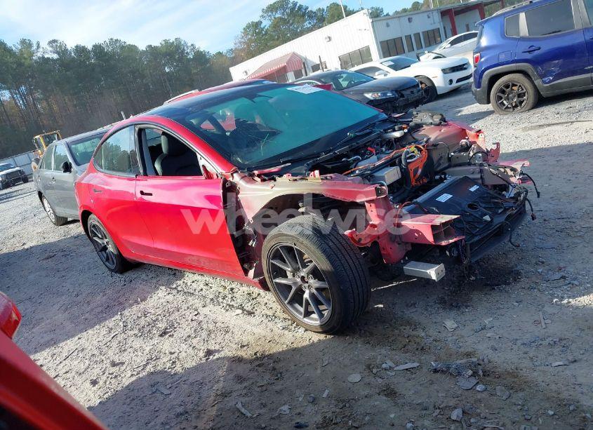 2022 Tesla Model 3 LONG RANGE DUAL MOTOR ALL-WHEEL DRIVE (VIN 5YJ3E1EB2NF185952) main photo