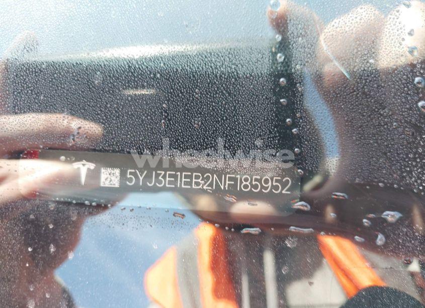 Photo 8 of 2022 Tesla Model 3 LONG RANGE DUAL MOTOR ALL-WHEEL DRIVE (VIN 5YJ3E1EB2NF185952)