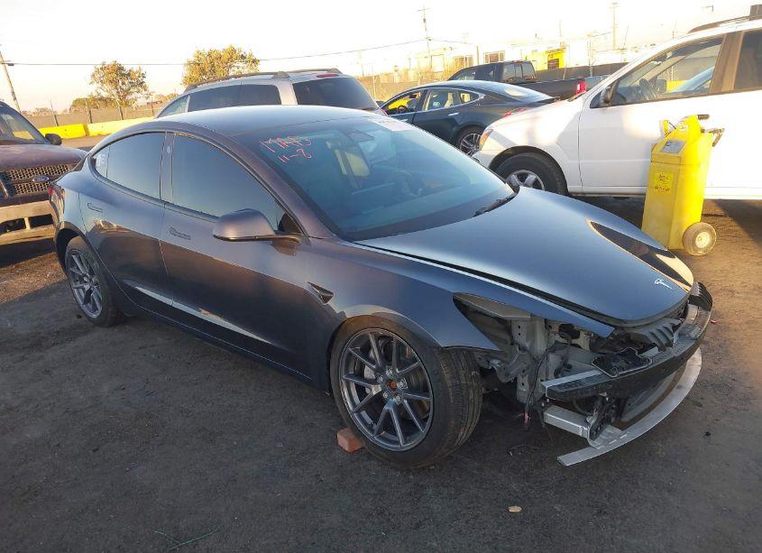 2022 Tesla Model 3 LONG RANGE DUAL MOTOR ALL-WHEEL DRIVE (VIN 5YJ3E1EB2NF207271) main photo