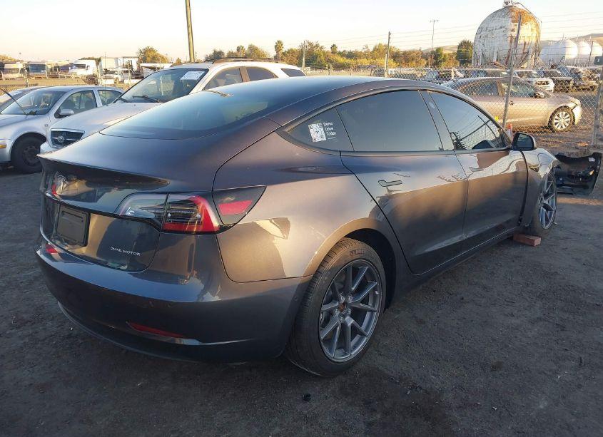 Photo 4 of 2022 Tesla Model 3 LONG RANGE DUAL MOTOR ALL-WHEEL DRIVE (VIN 5YJ3E1EB2NF207271)