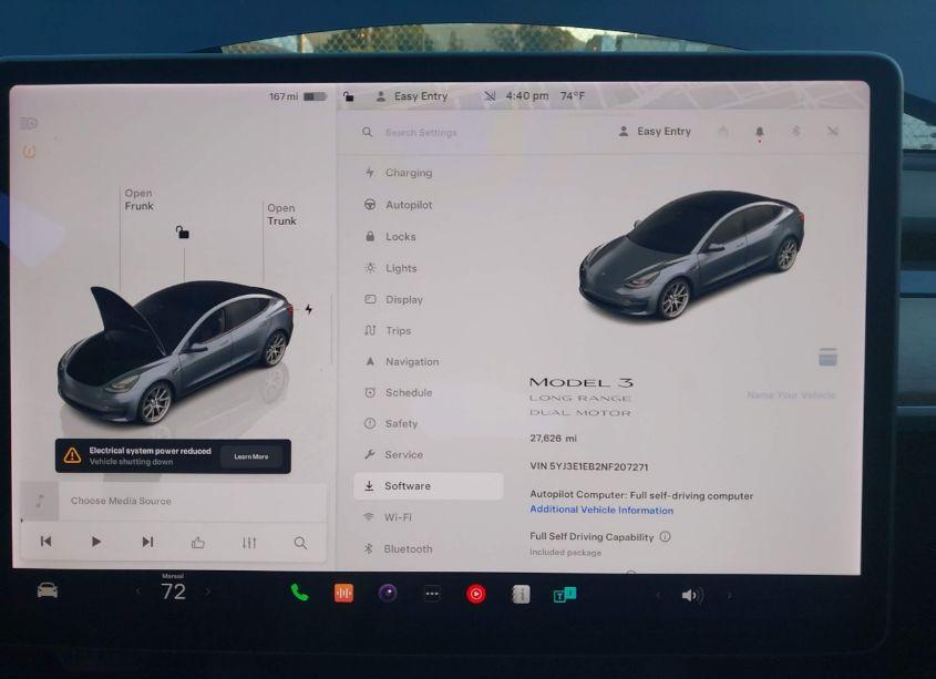 Photo 7 of 2022 Tesla Model 3 LONG RANGE DUAL MOTOR ALL-WHEEL DRIVE (VIN 5YJ3E1EB2NF207271)