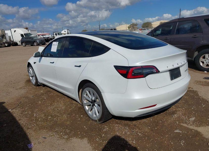 Photo 3 of 2022 Tesla Model 3 LONG RANGE DUAL MOTOR ALL-WHEEL DRIVE (VIN 5YJ3E1EB2NF246703)