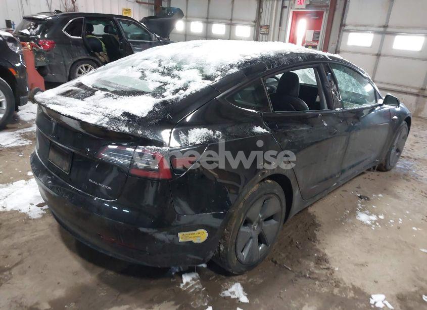 Photo 4 of 2022 Tesla Model 3 LONG RANGE DUAL MOTOR ALL-WHEEL DRIVE (VIN 5YJ3E1EB2NF295688)