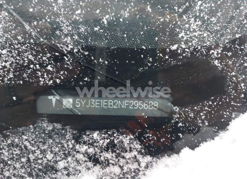 Photo 9 of 2022 Tesla Model 3 LONG RANGE DUAL MOTOR ALL-WHEEL DRIVE (VIN 5YJ3E1EB2NF295688)