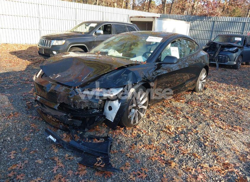 Photo 2 of 2025 Tesla Model 3 LONG RANGE ALL-WHEEL DRIVE (VIN 5YJ3E1EB2SF875728)