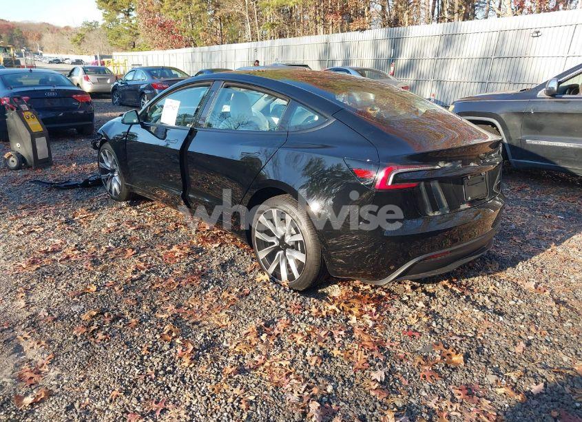 Photo 3 of 2025 Tesla Model 3 LONG RANGE ALL-WHEEL DRIVE (VIN 5YJ3E1EB2SF875728)