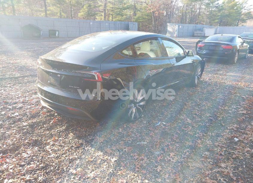 Photo 4 of 2025 Tesla Model 3 LONG RANGE ALL-WHEEL DRIVE (VIN 5YJ3E1EB2SF875728)