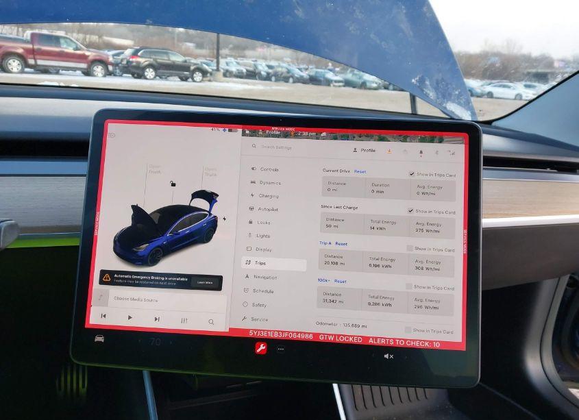 Photo 7 of 2018 Tesla Model 3 LONG RANGE/PERFORMANCE (VIN 5YJ3E1EB3JF064986)