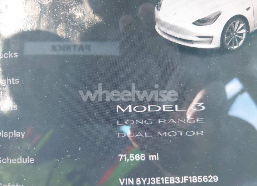 Photo 7 of 2018 Tesla Model 3 LONG RANGE/PERFORMANCE (VIN 5YJ3E1EB3JF185629)