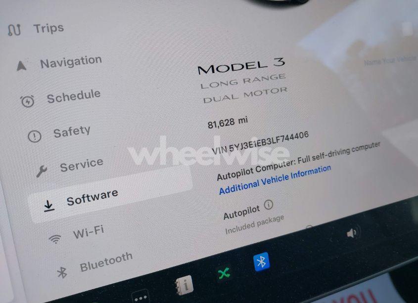 Photo 7 of 2020 Tesla Model 3 LONG RANGE DUAL MOTOR ALL-WHEEL DRIVE (VIN 5YJ3E1EB3LF744406)