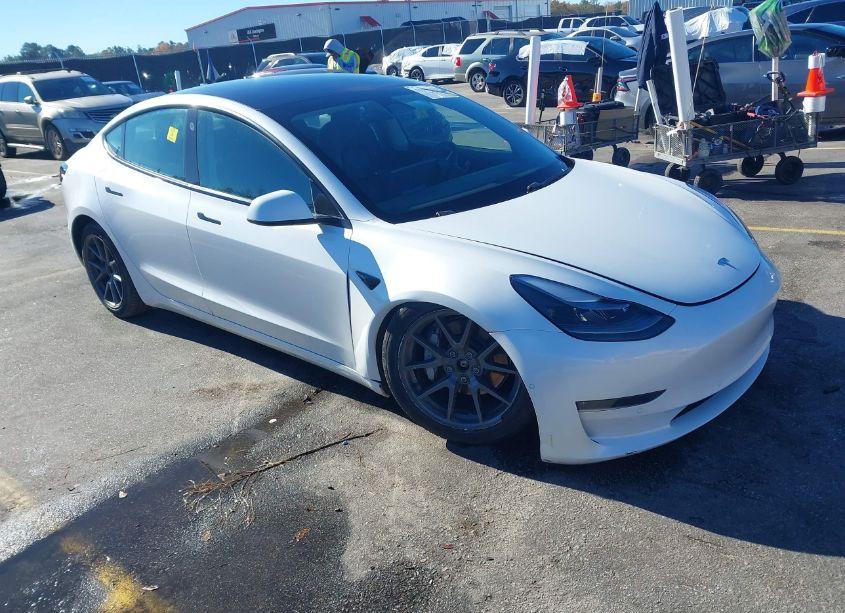 2021 Tesla Model 3 LONG RANGE DUAL MOTOR ALL-WHEEL DRIVE (VIN 5YJ3E1EB3MF902079) main photo