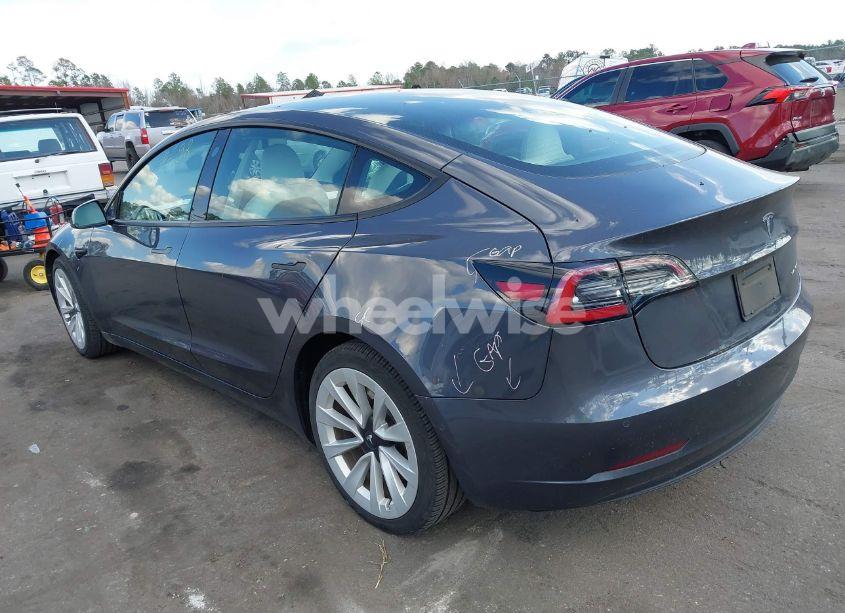 Photo 3 of 2021 Tesla Model 3 LONG RANGE DUAL MOTOR ALL-WHEEL DRIVE (VIN 5YJ3E1EB3MF980698)