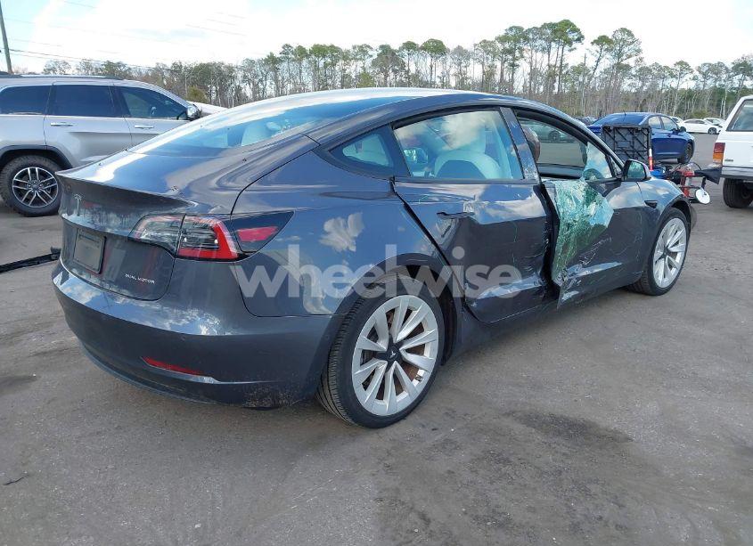 Photo 4 of 2021 Tesla Model 3 LONG RANGE DUAL MOTOR ALL-WHEEL DRIVE (VIN 5YJ3E1EB3MF980698)