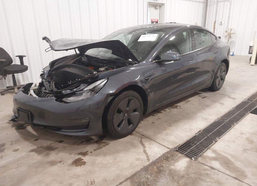 Photo 2 of 2022 Tesla Model 3 LONG RANGE DUAL MOTOR ALL-WHEEL DRIVE (VIN 5YJ3E1EB3NF108765)