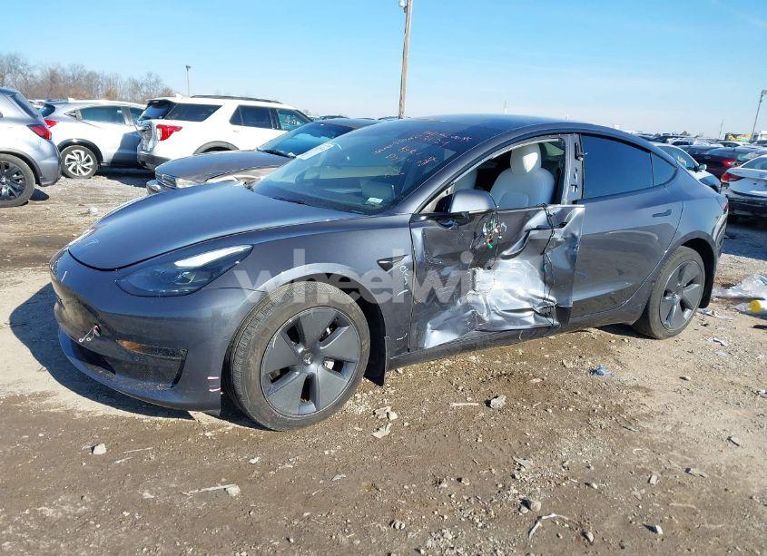 Photo 2 of 2022 Tesla Model 3 LONG RANGE DUAL MOTOR ALL-WHEEL DRIVE (VIN 5YJ3E1EB3NF138932)