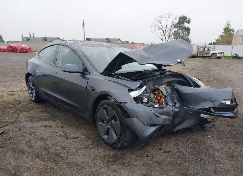 2022 Tesla Model 3 LONG RANGE DUAL MOTOR ALL-WHEEL DRIVE (VIN 5YJ3E1EB3NF162955) main photo