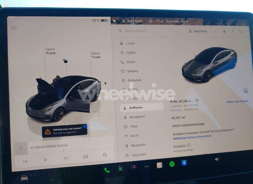 Photo 7 of 2022 Tesla Model 3 LONG RANGE DUAL MOTOR ALL-WHEEL DRIVE (VIN 5YJ3E1EB3NF163989)