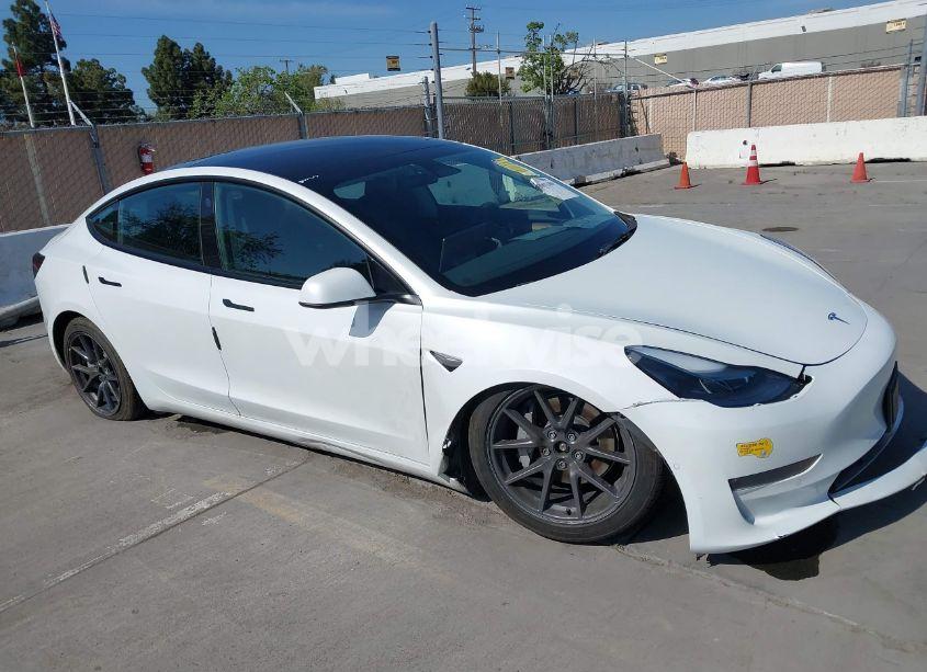 2022 Tesla Model 3 LONG RANGE DUAL MOTOR ALL-WHEEL DRIVE (VIN 5YJ3E1EB3NF179304) main photo