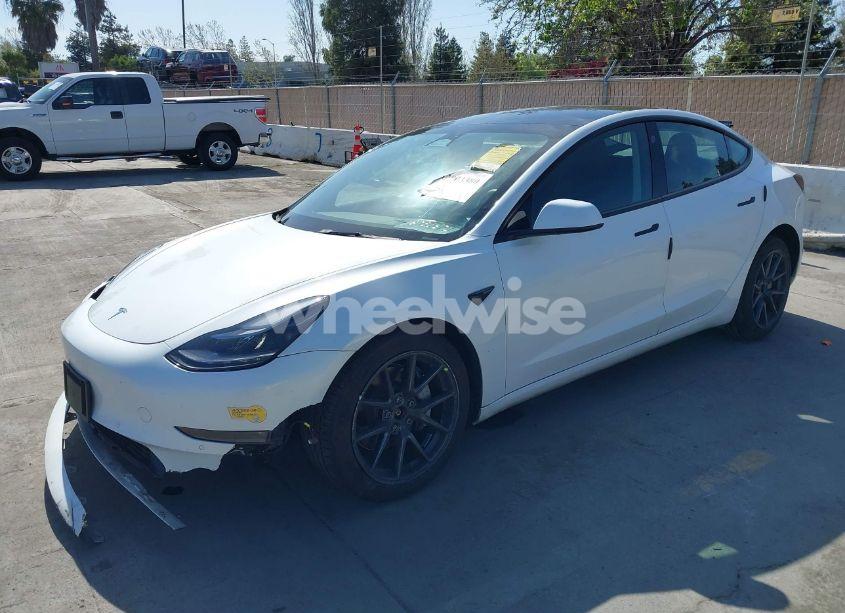 Photo 2 of 2022 Tesla Model 3 LONG RANGE DUAL MOTOR ALL-WHEEL DRIVE (VIN 5YJ3E1EB3NF179304)