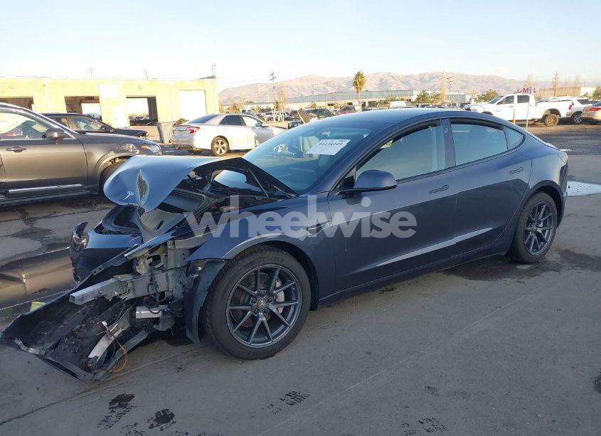 Photo 2 of 2022 Tesla Model 3 LONG RANGE DUAL MOTOR ALL-WHEEL DRIVE (VIN 5YJ3E1EB3NF247228)