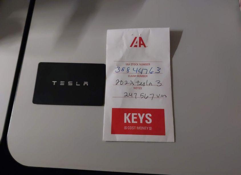 Photo 11 of 2022 Tesla Model 3 LONG RANGE DUAL MOTOR ALL-WHEEL DRIVE (VIN 5YJ3E1EB3NF247567)