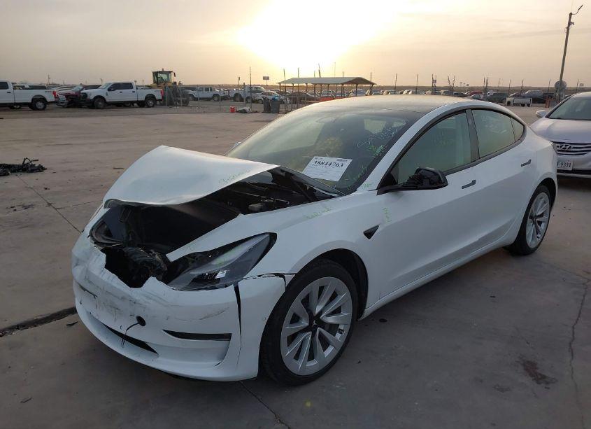 Photo 2 of 2022 Tesla Model 3 LONG RANGE DUAL MOTOR ALL-WHEEL DRIVE (VIN 5YJ3E1EB3NF247567)