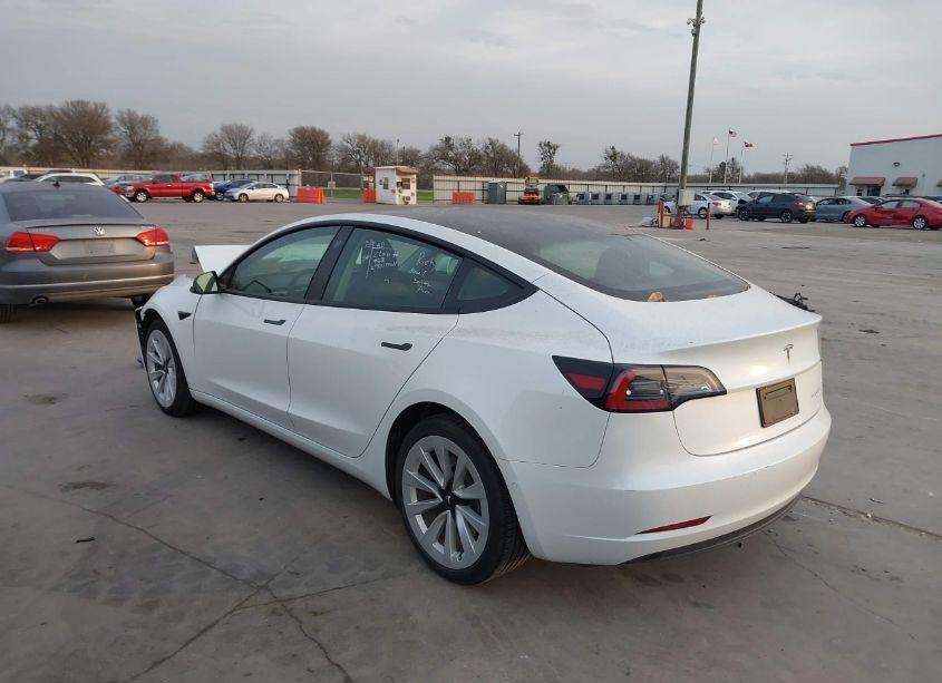 Photo 3 of 2022 Tesla Model 3 LONG RANGE DUAL MOTOR ALL-WHEEL DRIVE (VIN 5YJ3E1EB3NF247567)