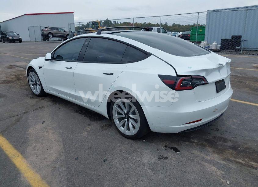 Photo 3 of 2022 Tesla Model 3 LONG RANGE DUAL MOTOR ALL-WHEEL DRIVE (VIN 5YJ3E1EB3NF356854)