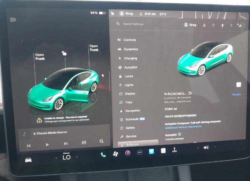 Photo 17 of 2023 Tesla Model 3 LONG RANGE DUAL MOTOR ALL-WHEEL DRIVE (VIN 5YJ3E1EB3PF390084)