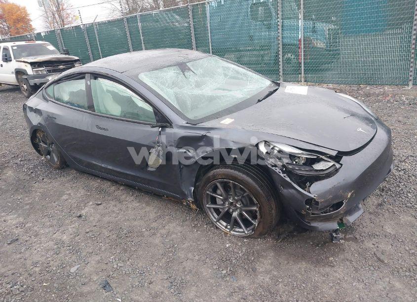 2023 Tesla Model 3 LONG RANGE DUAL MOTOR ALL-WHEEL DRIVE (VIN 5YJ3E1EB3PF595145) main photo