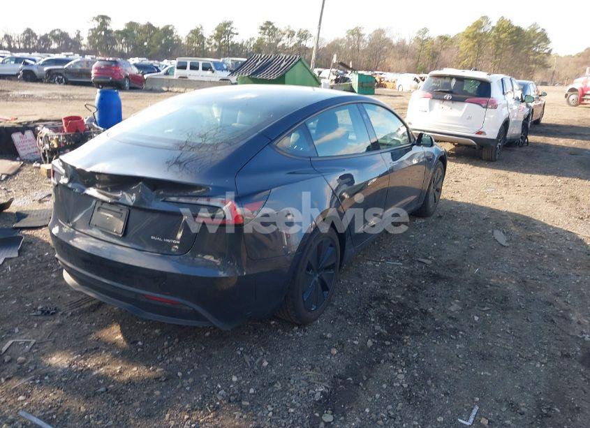 Photo 4 of 2024 Tesla Model 3 LONG RANGE DUAL MOTOR ALL-WHEEL DRIVE (VIN 5YJ3E1EB3RF816150)