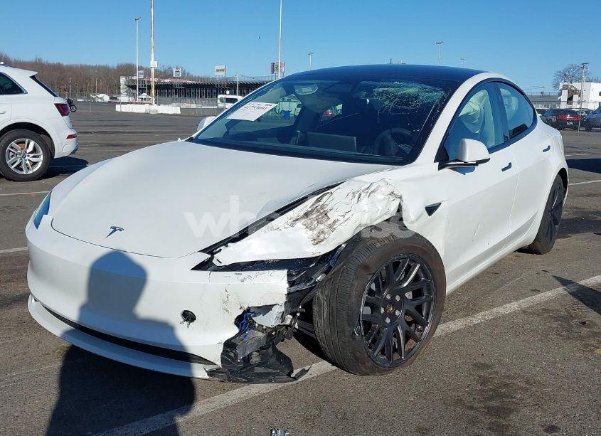 Photo 2 of 2025 Tesla Model 3 LONG RANGE ALL-WHEEL DRIVE (VIN 5YJ3E1EB3SF911796)