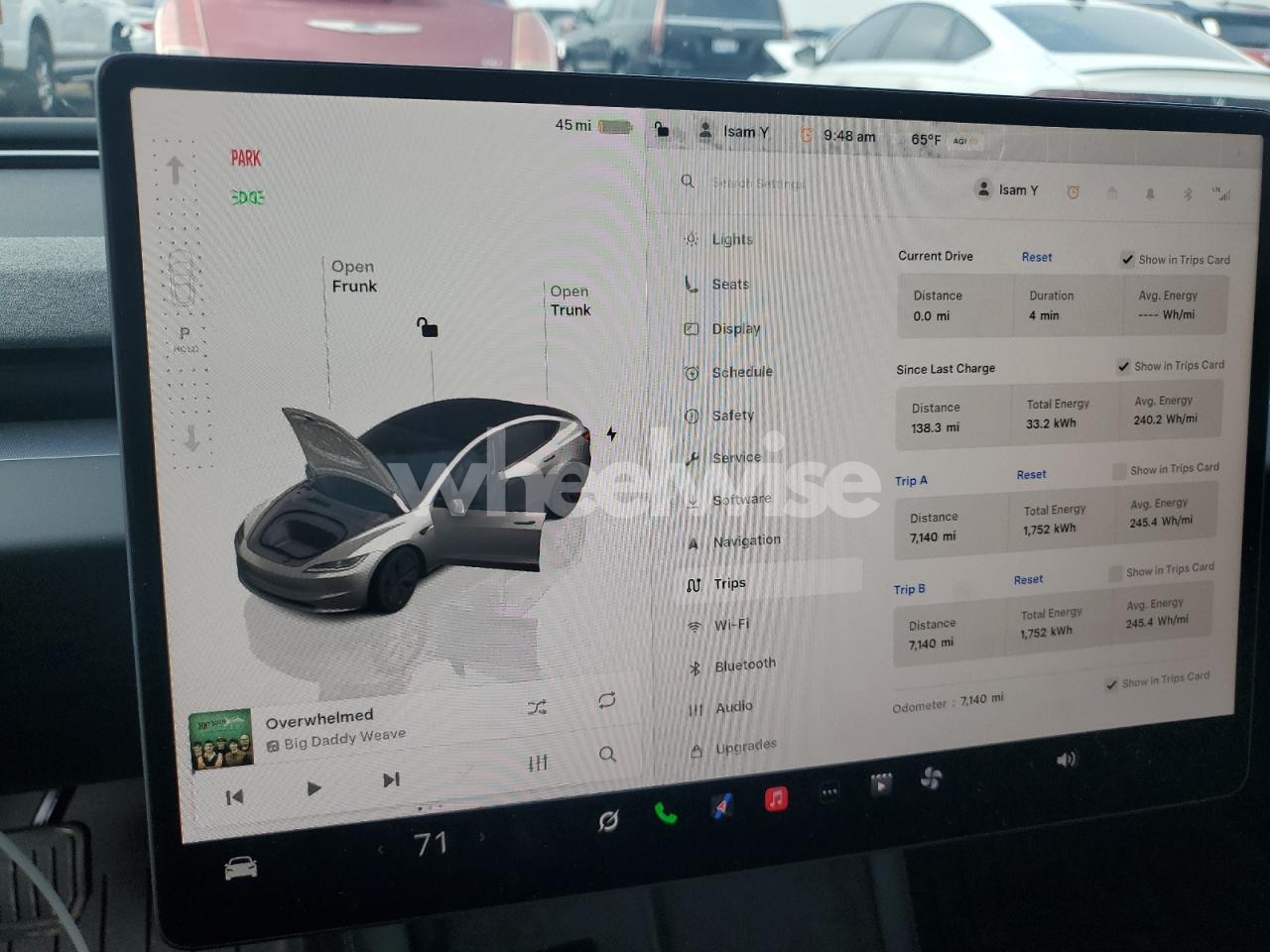 Photo 9 of 2025 TESLA MODEL 3 (VIN 5YJ3E1EB3SF972758)