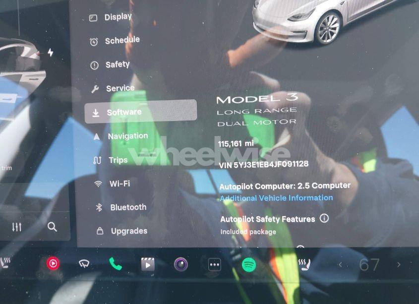 Photo 7 of 2018 Tesla Model 3 LONG RANGE/PERFORMANCE (VIN 5YJ3E1EB4JF091128)