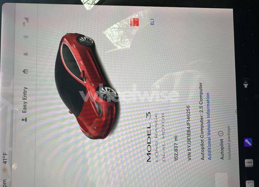 Photo 6 of 2018 Tesla Model 3 (VIN 5YJ3E1EB4JF146256)