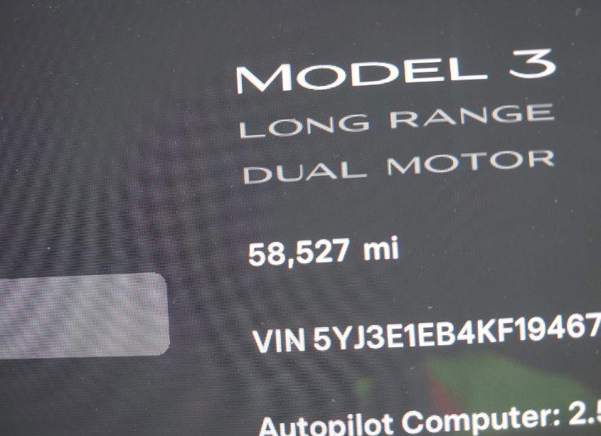 Photo 15 of 2019 Tesla Model 3 LONG RANGE/PERFORMANCE (VIN 5YJ3E1EB4KF194678)