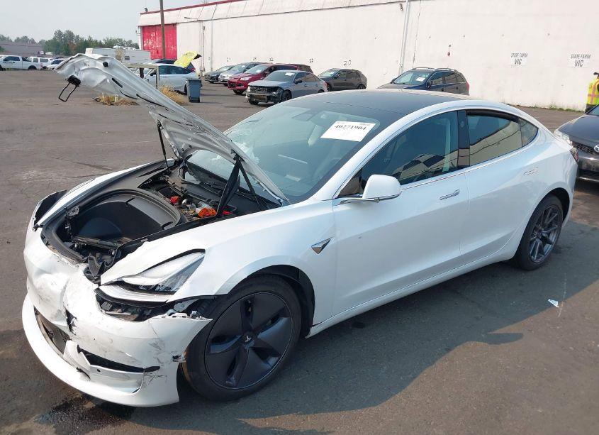 Photo 2 of 2020 Tesla Model 3 LONG RANGE DUAL MOTOR ALL-WHEEL DRIVE (VIN 5YJ3E1EB4LF647733)