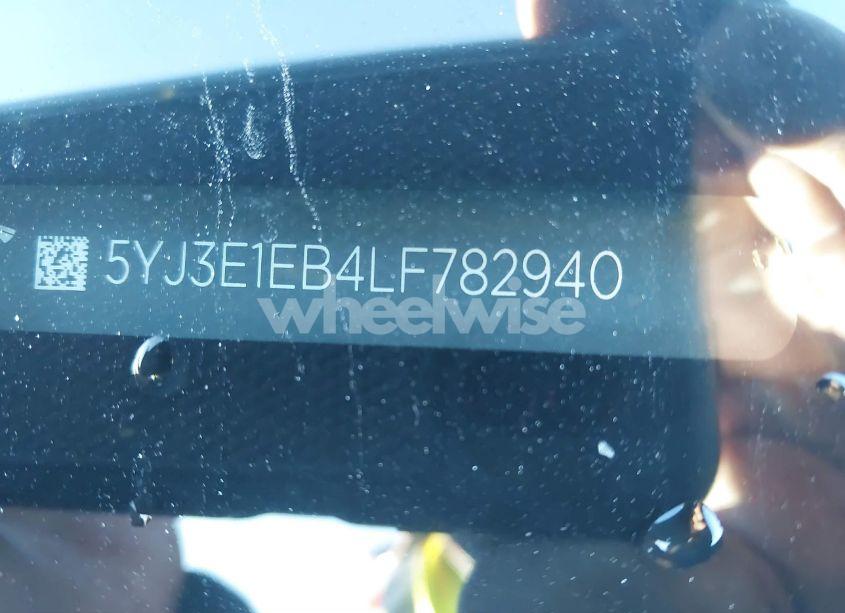 Photo 9 of 2020 Tesla Model 3 LONG RANGE DUAL MOTOR ALL-WHEEL DRIVE (VIN 5YJ3E1EB4LF782940)