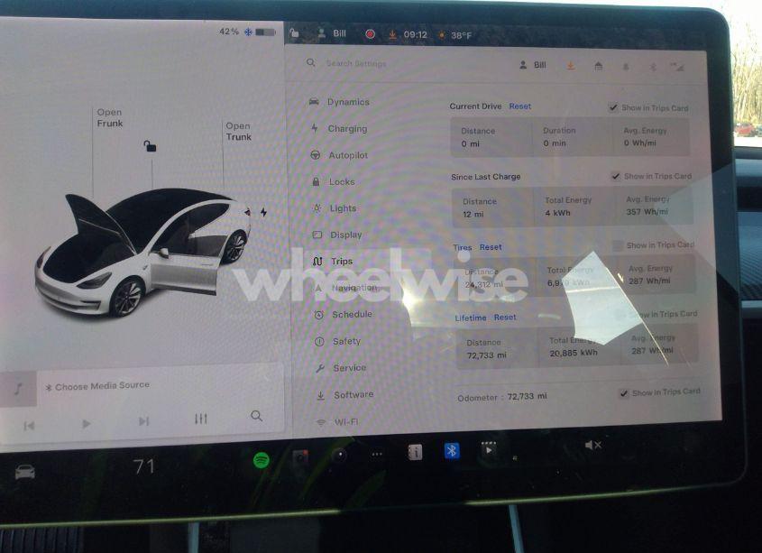 Photo 7 of 2020 Tesla Model 3 LONG RANGE DUAL MOTOR ALL-WHEEL DRIVE (VIN 5YJ3E1EB4LF807271)
