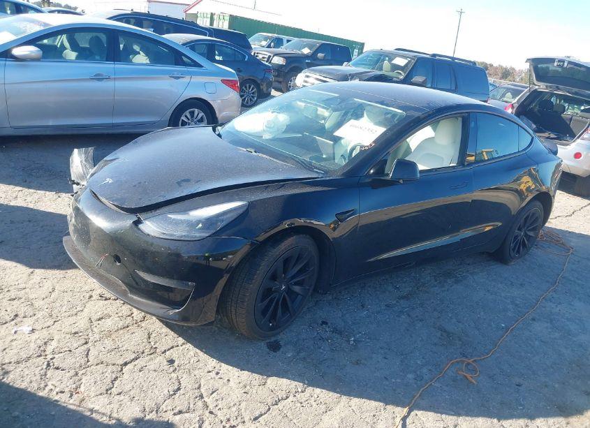 Photo 2 of 2021 Tesla Model 3 LONG RANGE DUAL MOTOR ALL-WHEEL DRIVE (VIN 5YJ3E1EB4MF015588)